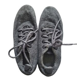 Allbirds Men 11 Gray Wool Runner Sneakers Shoes Lace Up